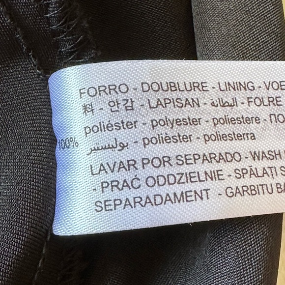 ZARA Black Slip Dress Satin Effect Dark Romance Dress, Size XS - Picture 13 of 16